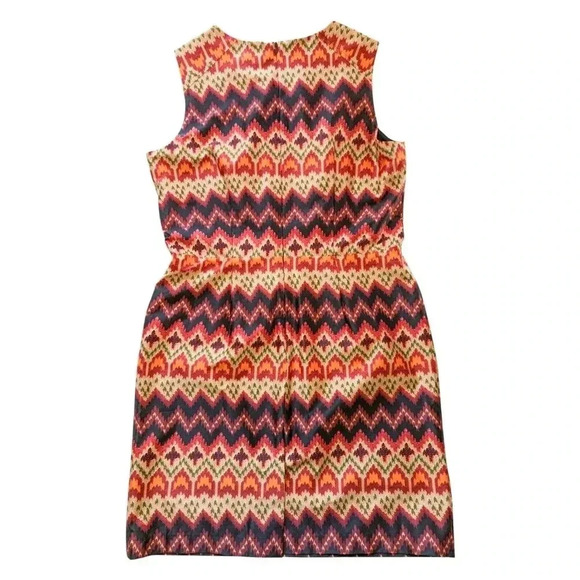 RONNI NICOLE Colorful Chevron Sheath Dress Size 16 - Picture 2 of 6